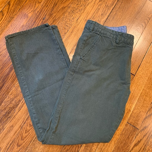 Men’s 32x32 Slim Fit Chino - Forest Green Bullhead - Picture 7 of 7